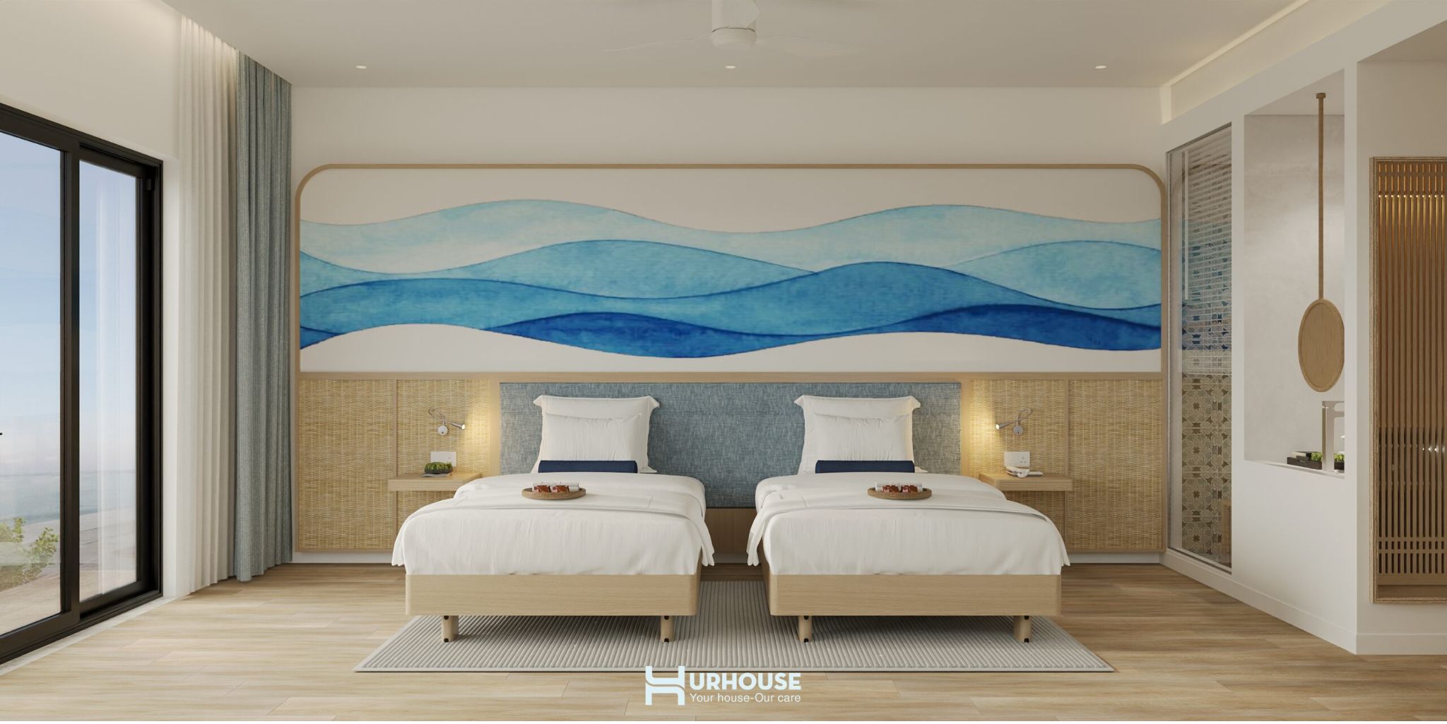 Thiết kế nội thất tại the cliff villa