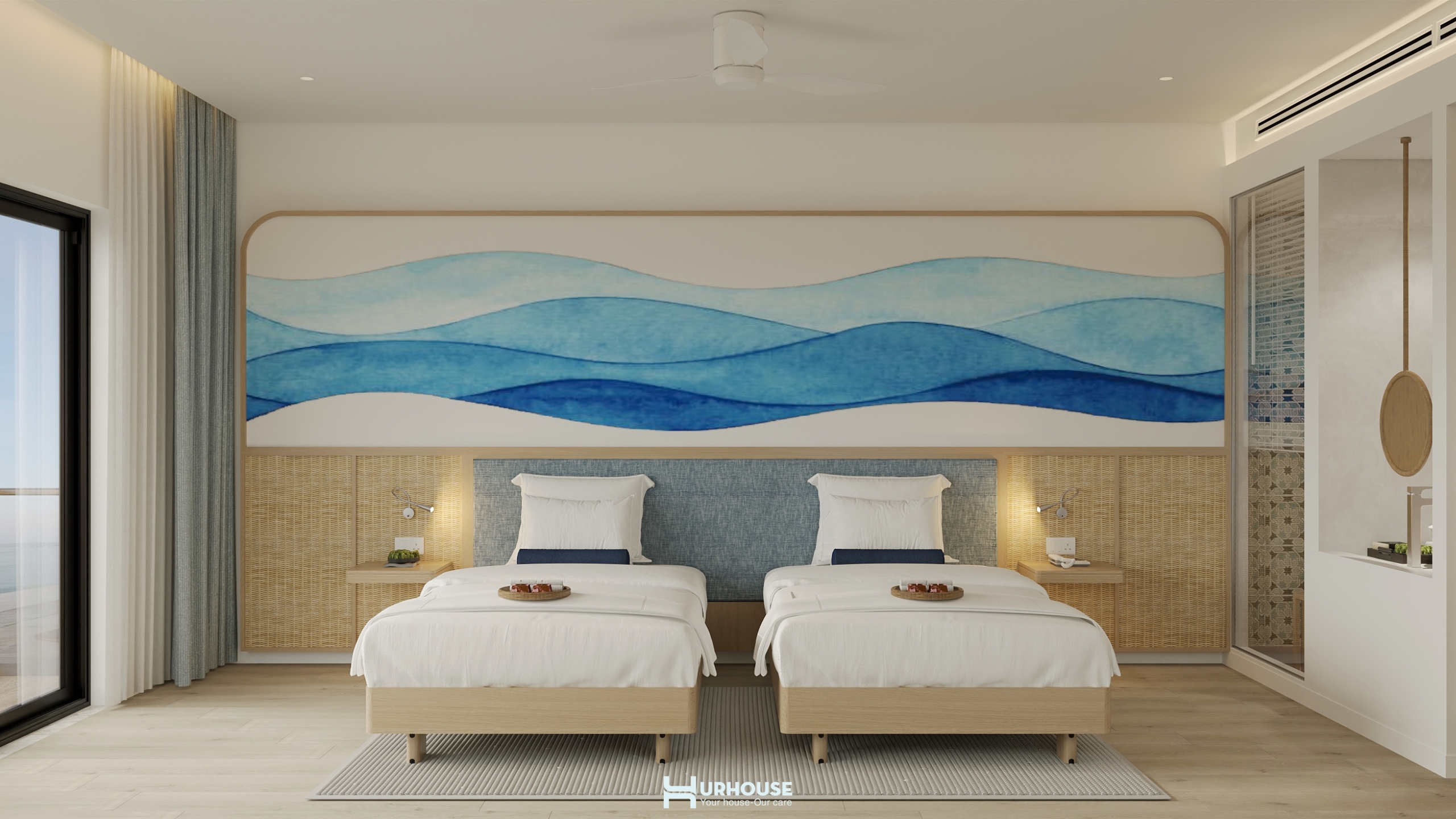 Thiết kế nội thất tại The Cliff Villa