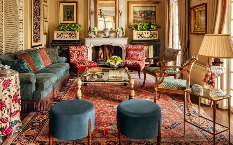 Bohemian thường sử dụng màu sắc tươi sáng