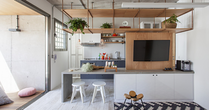 Không gian mở trong thiết kế nội thất