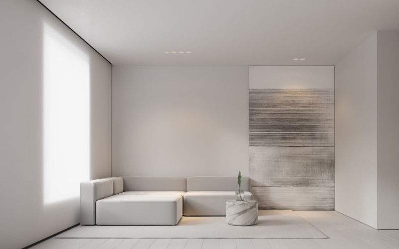 Minimalist interior design style