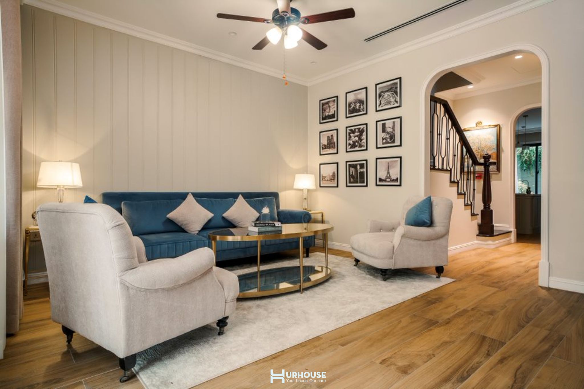 Thiết kế nội thất tại senturia vườn lài 