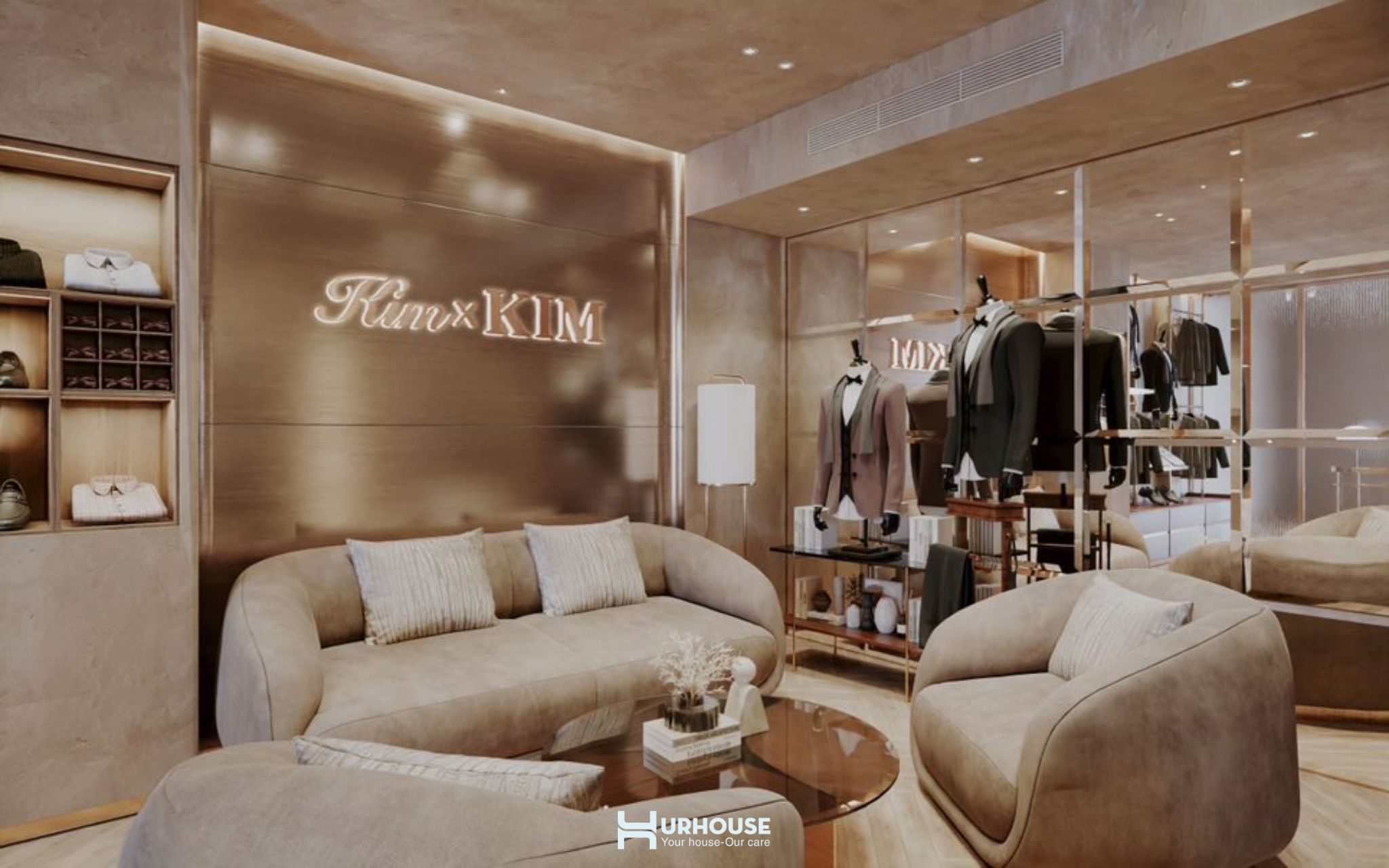 Showroom KimxKIM - Nơi nghệ thuật và thời trang giao thoa 15 Thiet ke chua co ten 75 URHOUSE Studios - Your house - Our Care