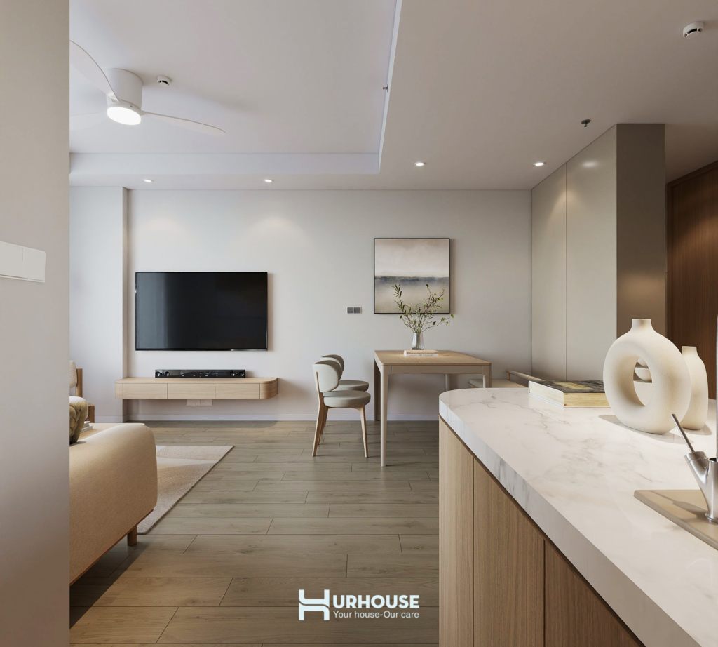 vật liệu thiết kế nội thất - Đá trắng sứ 