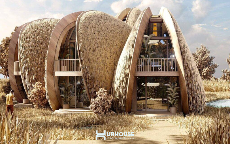 Sử dụng vật liệu tái chế trong xu hướng thiết kế villa