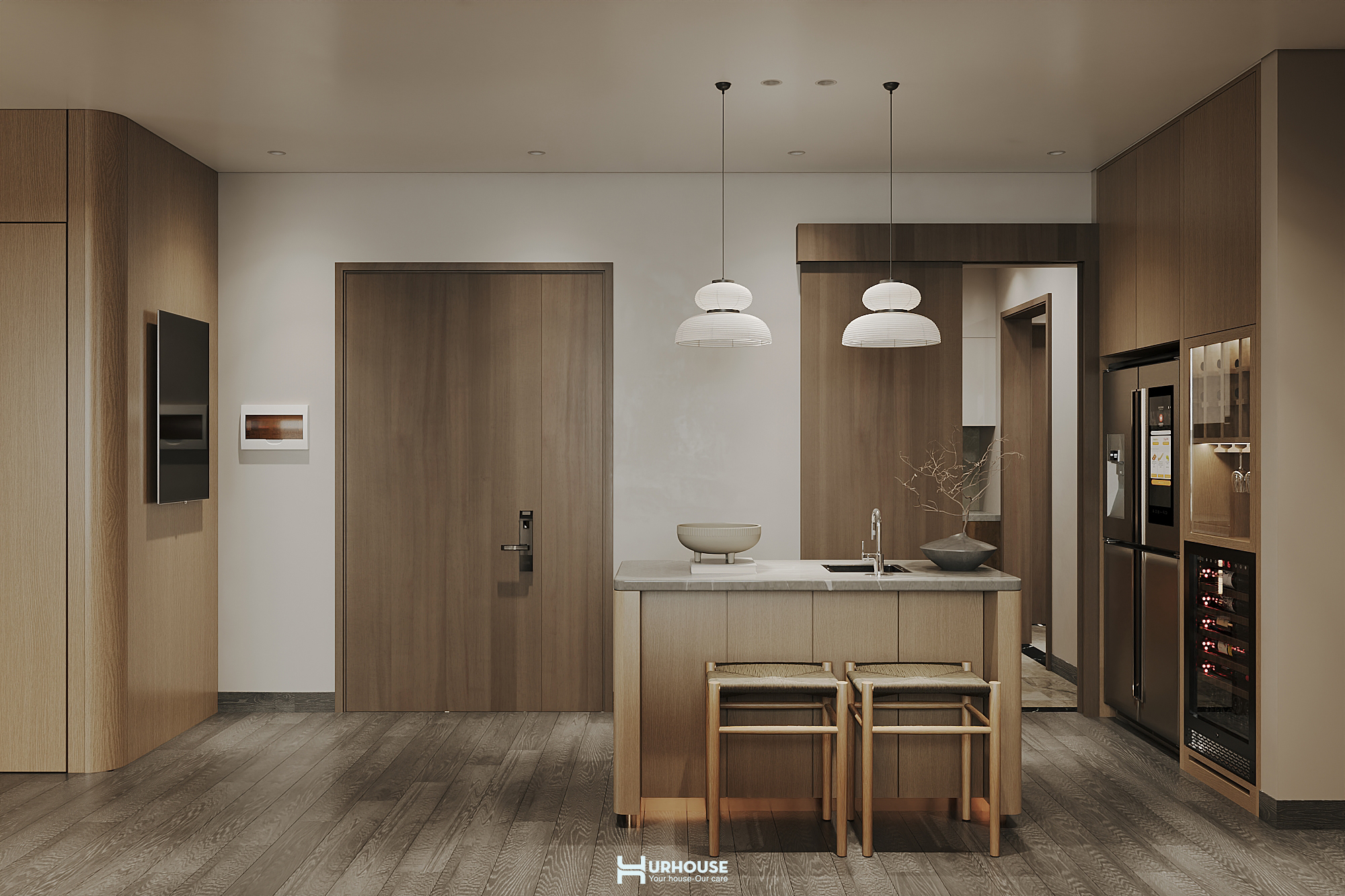 2. Coridoor 1 copy URHOUSE Studios - Your house - Our Care