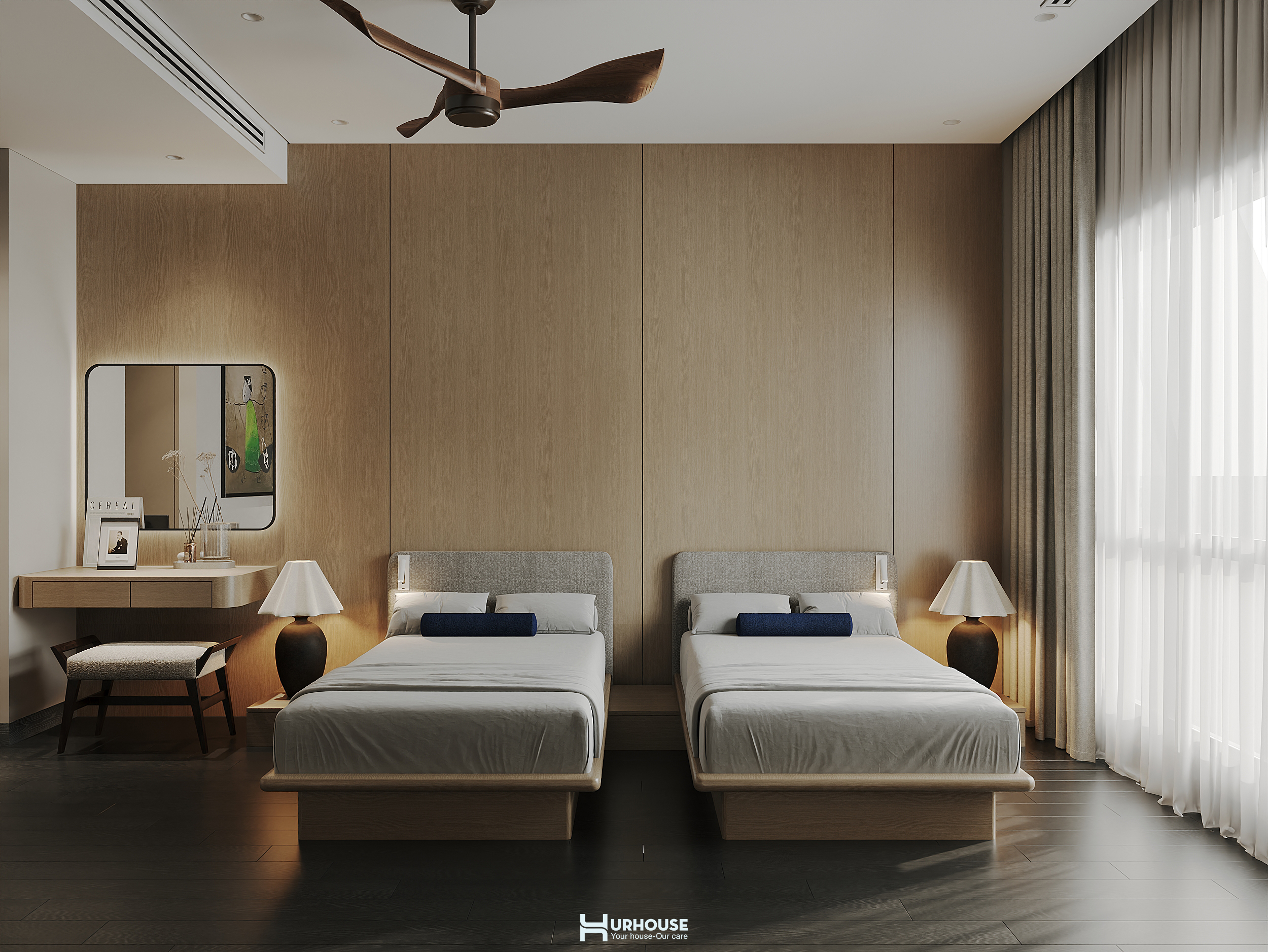 không gian phòng master bedroom