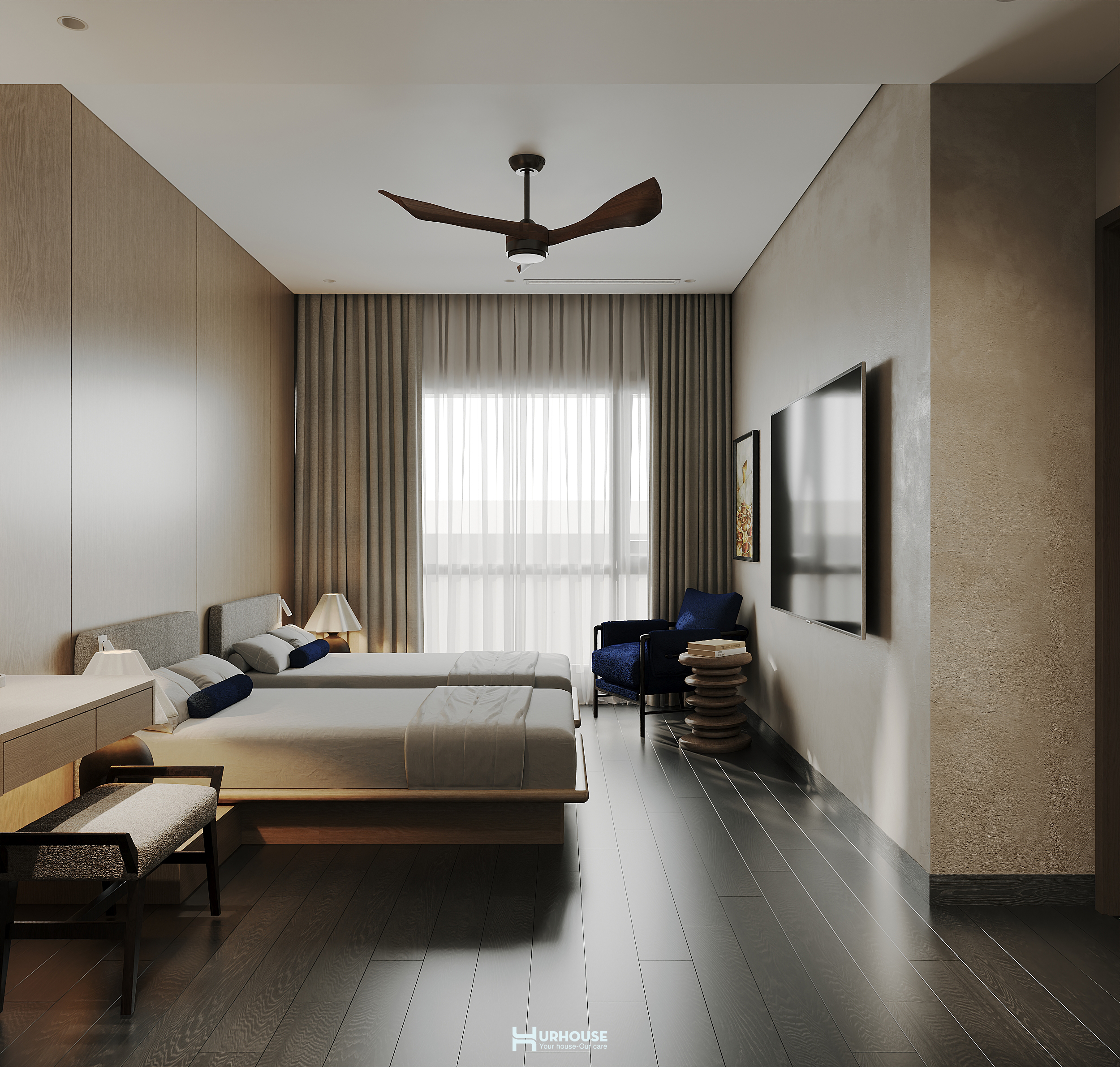 5. Master room 4 copy URHOUSE Studios - Your house - Our Care