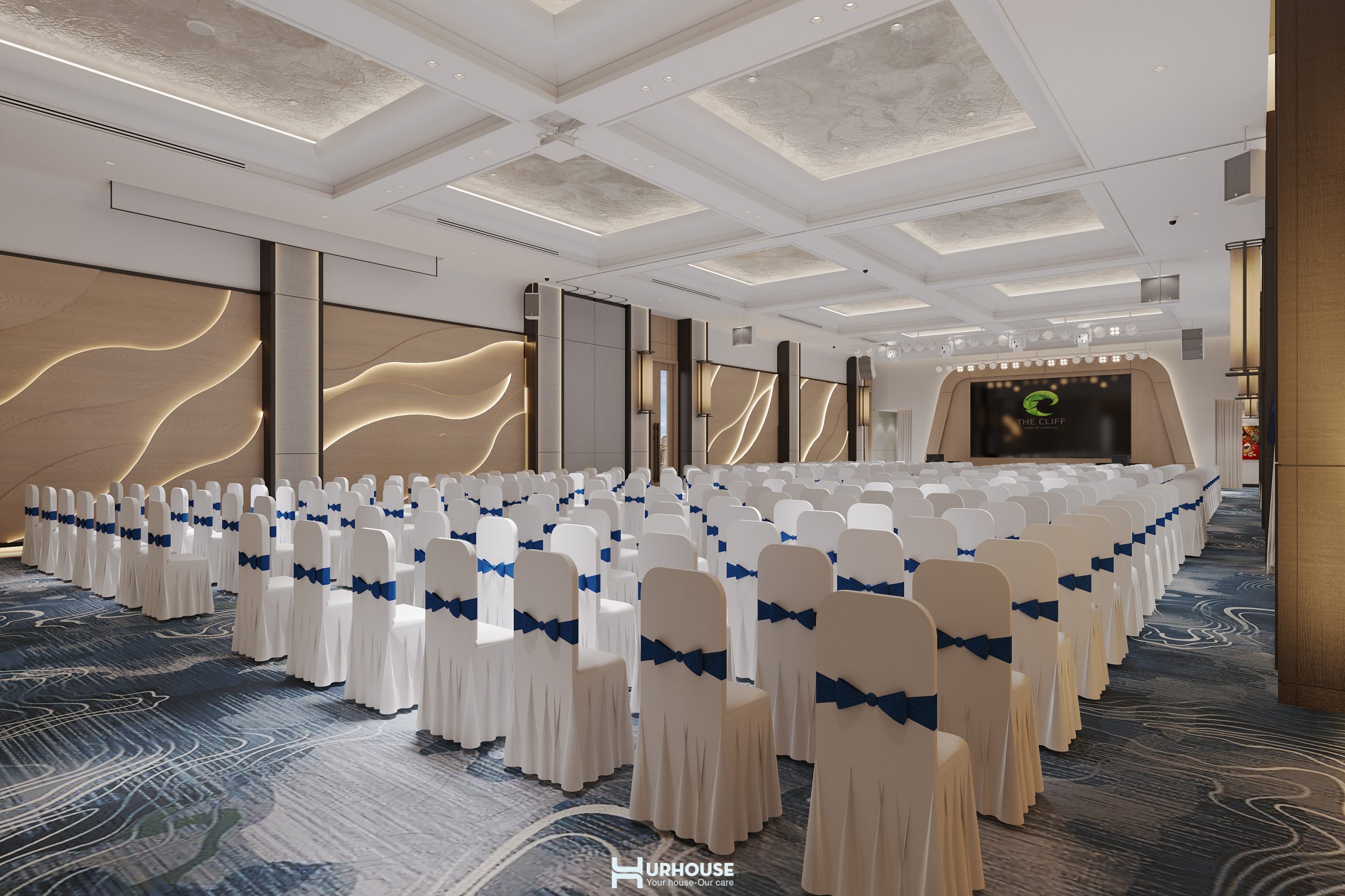 Sử dụng hệ thống đèn âm trần