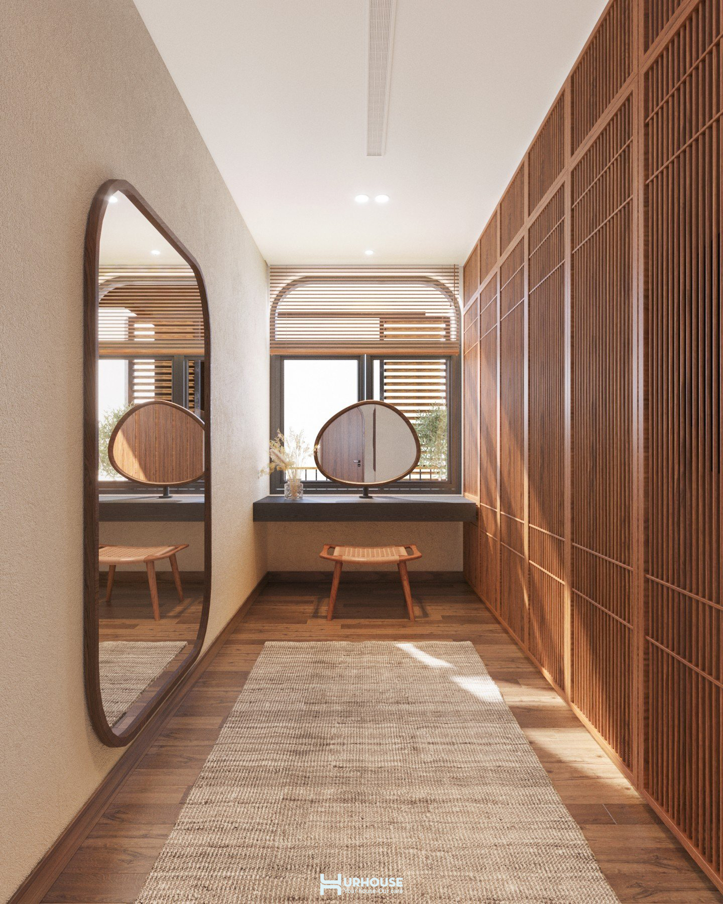 bàn trang điểm dự án tropical house 