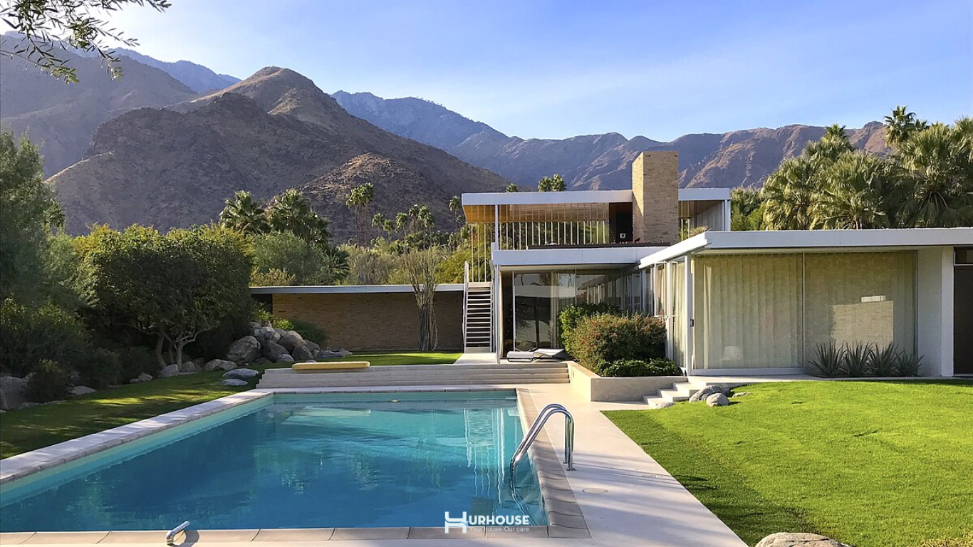 công trình tiêu biểu cho phong cách mid century 