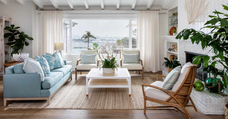 tạo dựng không gian với phong cách coastal farmhouse