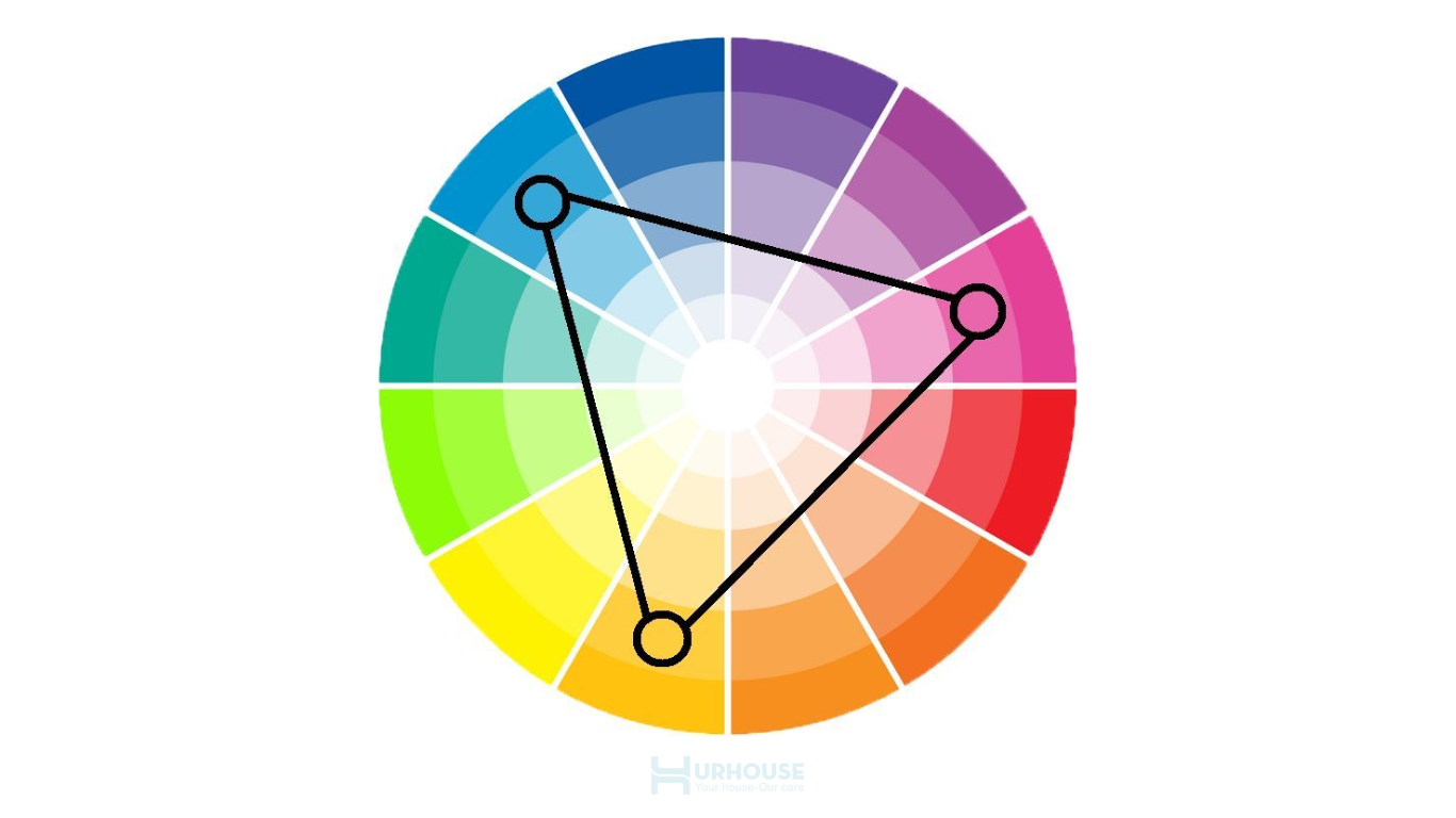 nguyên tắc phối màu bổ túc bộ 3