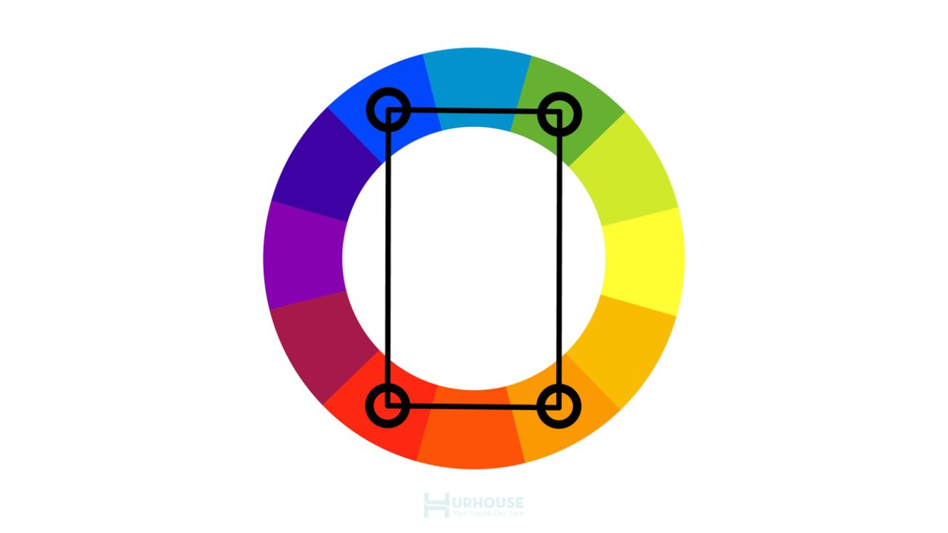 Nguyên tắc phối màu bổ túc bộ 4