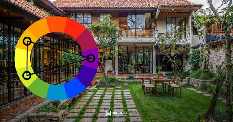 7 Nguyên tắc phối màu trong nội thất cách kết hợp màu sắc chuẩn và ấn tượng 5 CÁC NGUYÊN TẮC PHỐI MÀU CƠ BẢN NÊN BIẾT