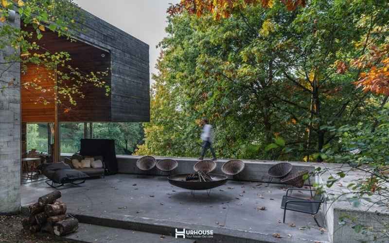 KIẾN TRÚC NHÀ VƯỜN TRÊN ĐỒI DỐC: HÒA MÌNH VÀO THIÊN NHIÊN NÚI RỪNG 2 kiến trúc nhà vườn trên đồi dốc