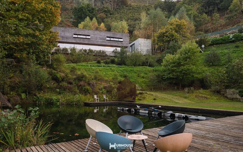 KIẾN TRÚC NHÀ VƯỜN TRÊN ĐỒI DỐC: HÒA MÌNH VÀO THIÊN NHIÊN NÚI RỪNG 4 cảnh quan thiên nhiên nhà vườn trên đồi dốc