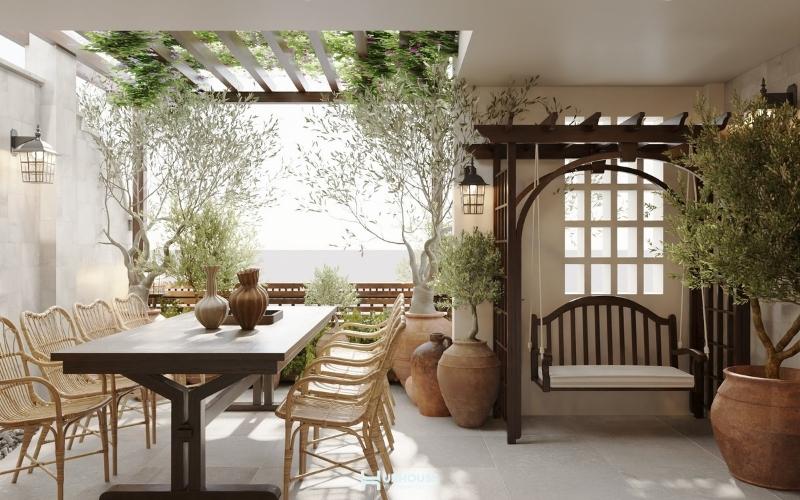 NHÀ VƯỜN HAY NHÀ PHỐ: GÓC NHÌN TỪ XU HƯỚNG SỐNG HIỆN ĐẠI 4 nhà vườn hay nhà phố