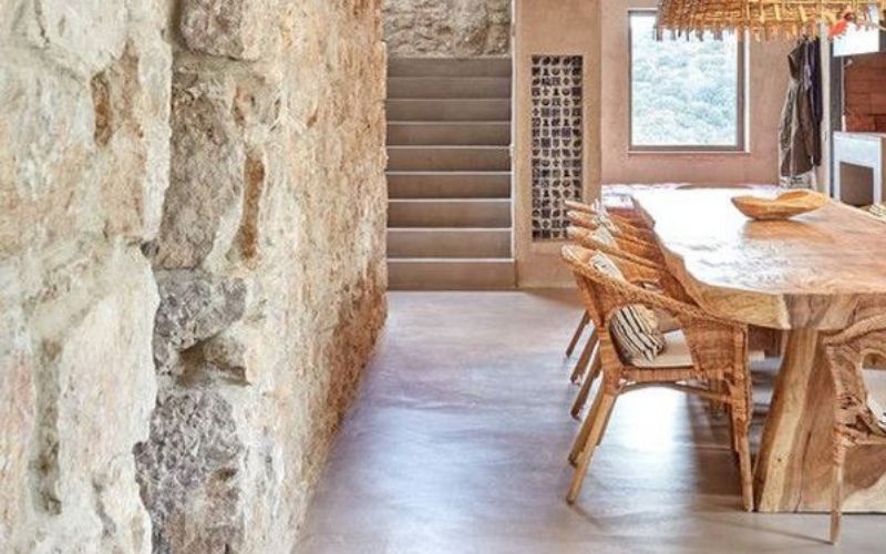 VẬT LIỆU NỘI THẤT PHỔ BIẾN TRONG PHONG CÁCH WABI SABI