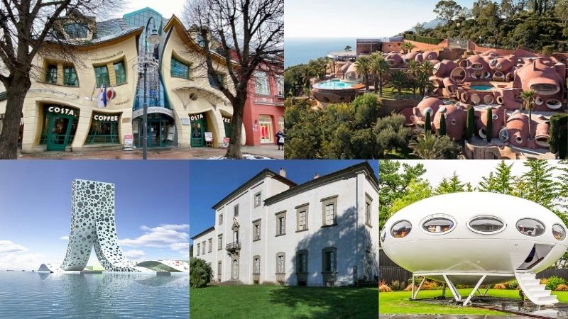 Hình ảnh 5 công trình kiến trúc độc đáo trên thế giới