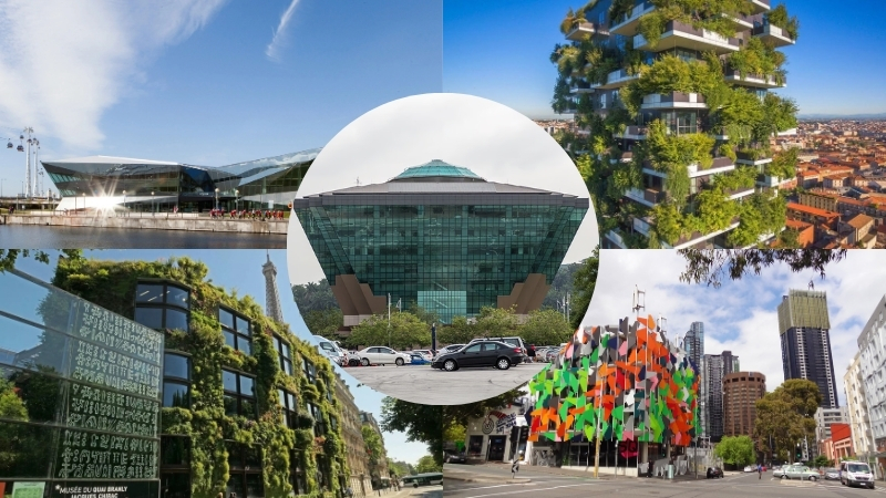 Các công trình kiến trúc xanh nổi bật trên thế giới