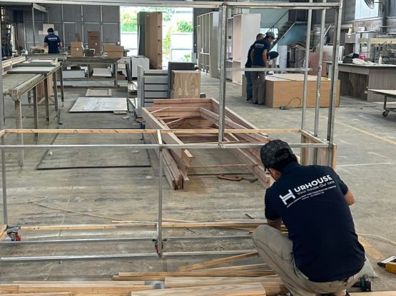 nhà máy thi công nội thất URHOUSE