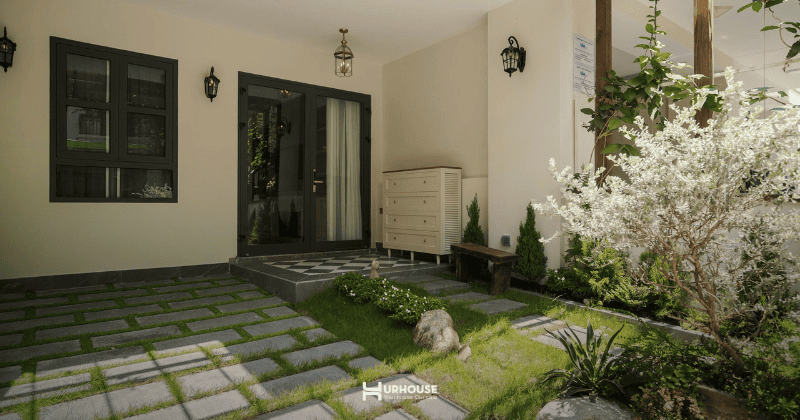 Nhà vườn cấp 4 tối giản nơi tri thức, nghệ thuật và thiên nhiên cùng hiện diện 2 Nhà vườn cấp 4 tối giản nơi tri thức, nghệ thuật và thiên nhiên cùng hiện diện