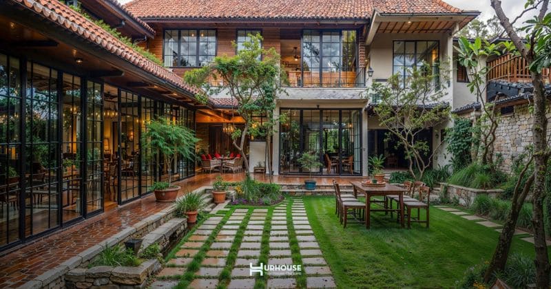 Biệt thự nhà vườn là gì? Tổng quan, phong cách & xu hướng mới 2025
