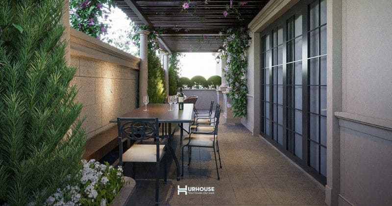 6 Nguyên tắc thiết kế cửa chính hợp phong thuỷ biệt thự vườn 4 6 Nguyên tắc thiết kế cửa chính hợp phong thuỷ biệt thự vườn