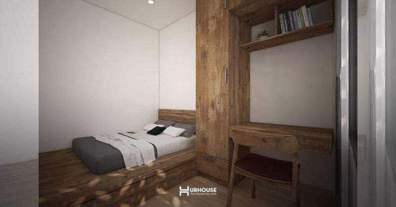 Sofa, thảm và đèn những điểm nhấn tạo nên không gian Japandi