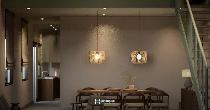 Mây tre đan trong thiết kế nội thất điểm nhấn tinh tế cho không gian Japandi hiện đại