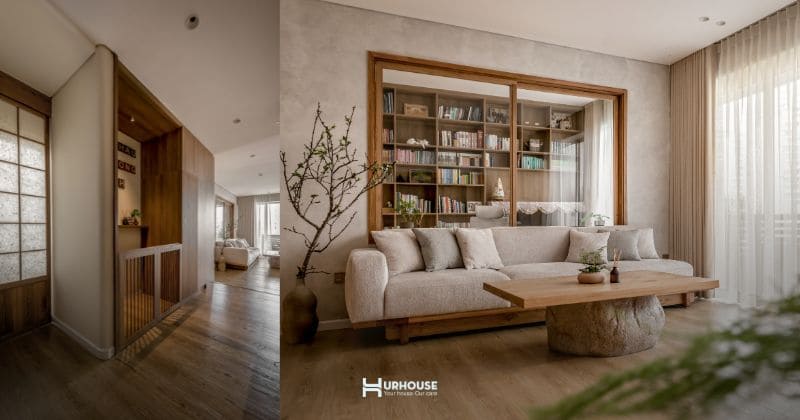 Phong cách thiết kế Japandi chuyển đổi không gian sống thành hành trình detox tâm trí