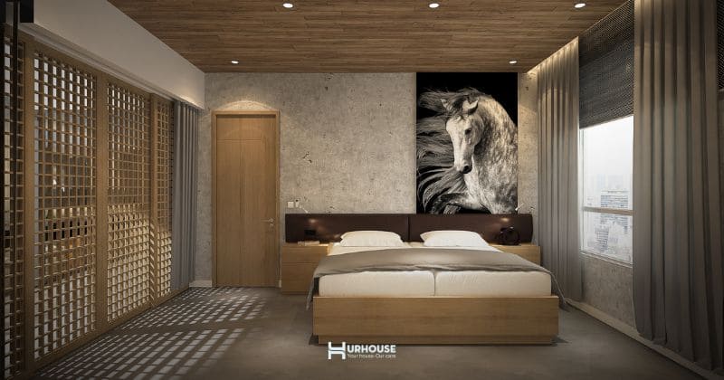 Thiết kế phòng ngủ Japandi tạo dựng không gian an yên, thư thái