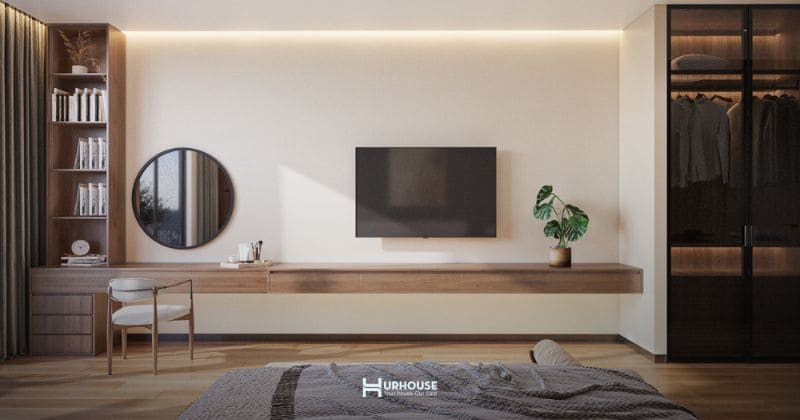 Thiết kế phòng ngủ Japandi tạo dựng không gian an yên, thư thái