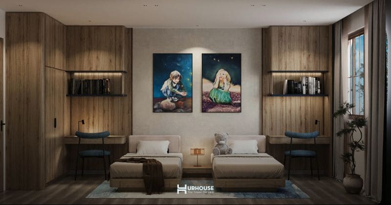 Thiết kế phòng ngủ Japandi tạo dựng không gian an yên, thư thái