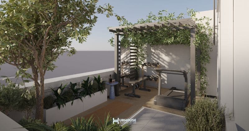 Phong thuỷ biệt thự vườn theo hướng nguyên lý nạp khí lành