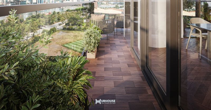 Ban công và sân vườn phong cách Japandi tối giản mà vẫn đầy chất Thiền 3 Ban công và sân vườn phong cách Japandi tối giản mà vẫn đầy chất Thiền