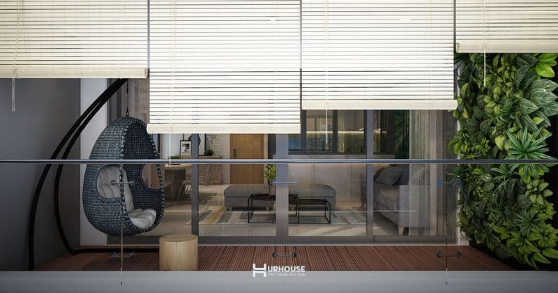 Ban công và sân vườn phong cách Japandi tối giản mà vẫn đầy chất Thiền 4 Ban công và sân vườn phong cách Japandi tối giản mà vẫn đầy chất Thiền