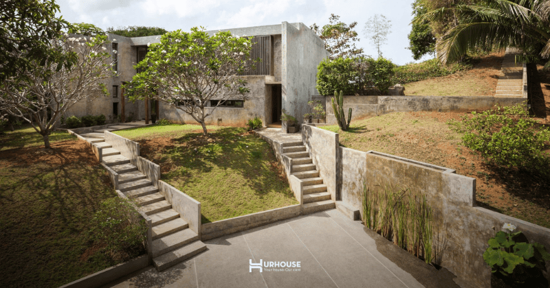 Thiết kế không gian biệt thự vườn cân bằng thiên nhiên và tiện nghi sống