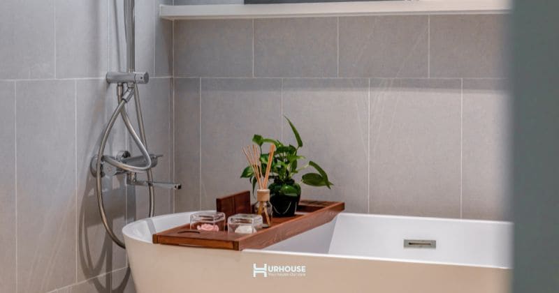 Thiết kế phòng tắm kiểu Japandi để đạt được cảm giác thoải mái và sạch sẽ 5 Thiết kế phòng tắm kiểu Japandi để đạt được cảm giác thoải mái và sạch sẽ