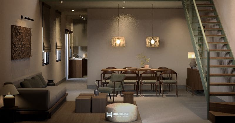 Trang trí nhà phong cách Japandi theo từng khu vực trong nhà