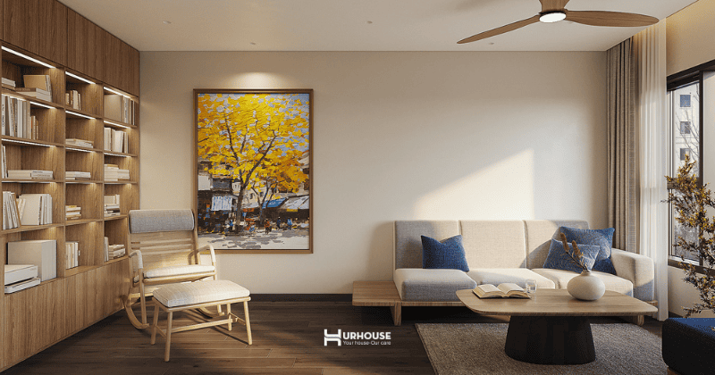 5 nguyên tắc giúp tranh trang trí Japandi thực sự hòa mình vào không gian sống