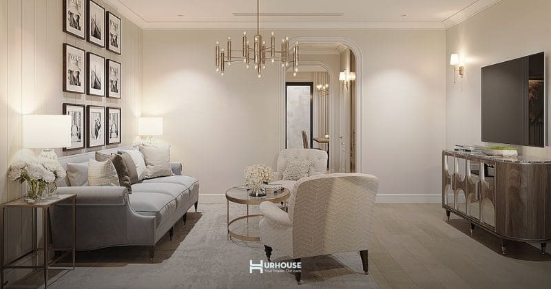 Bố trí ánh sáng trong biệt thự vườn giúp không gian ấm áp thoải mái