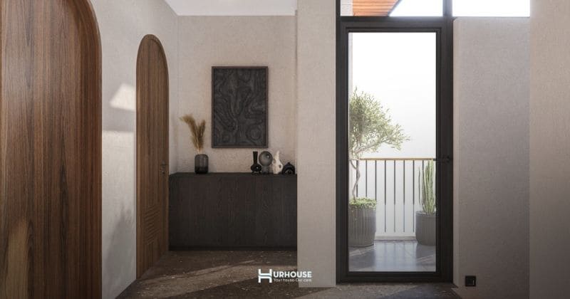 Bố trí ánh sáng trong biệt thự vườn giúp không gian ấm áp thoải mái