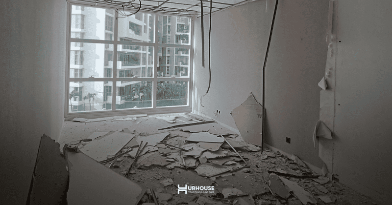 Đập phá tường nối 2 chung cư cải tạo an toàn và hợp pháp