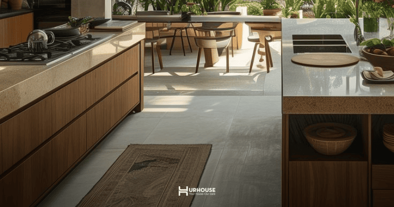 Gạch ốp lát chuẩn phong cách Japandi cho không gian villa tịnh và tĩnh