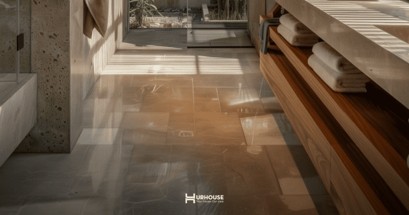 Gạch ốp lát chuẩn phong cách Japandi cho không gian villa tịnh và tĩnh