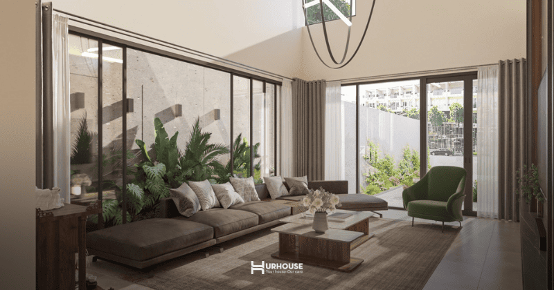 Cách phối màu sơn phong cách Japandi cho từng không gian