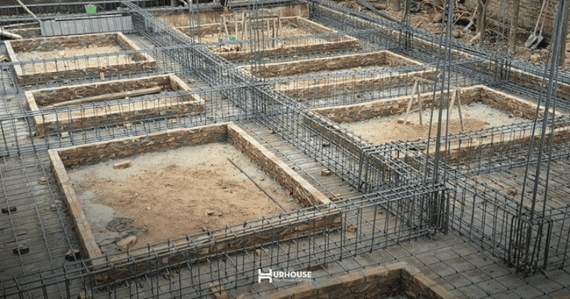 Xử lý nền móng biệt thự vườn trong giai đoạn thi công