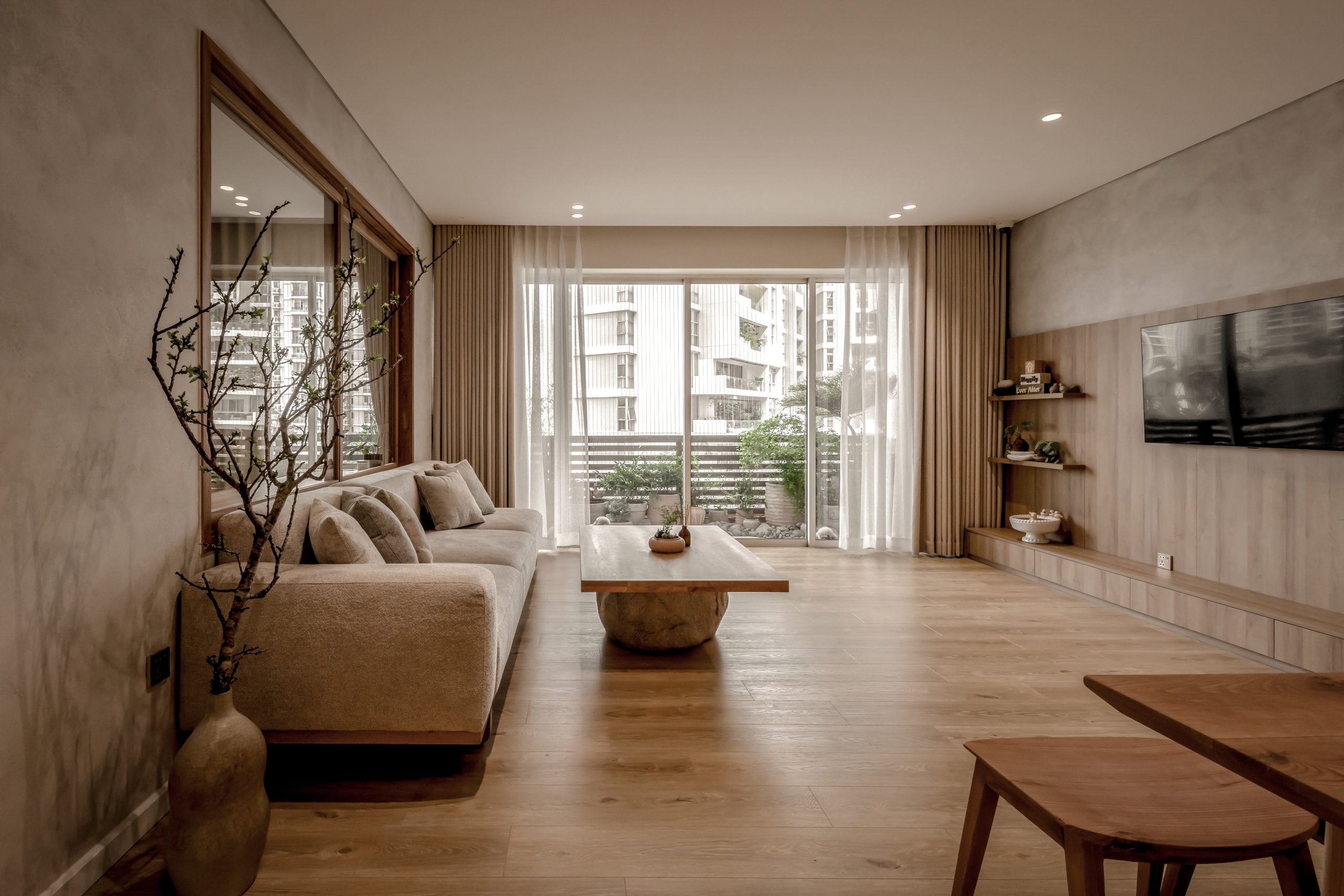 ỨNG DỤNG PHONG CÁCH WABI SABI TRONG NỘI THẤT NHÀ Ở VIỆT NAM